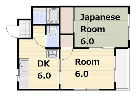 ニューフタバハイツ【203号室】の間取り