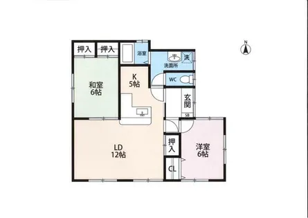 愛知県名古屋市名東区社台1丁目【一戸建】の間取り