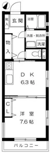 グレイスヴィラ【3階】の間取り