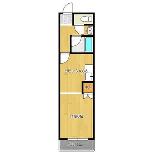 プラザユーホーム【506号室】の間取り