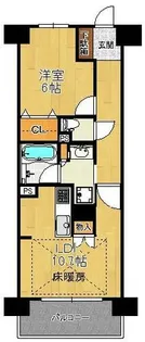 兵庫県神戸市長田区若松町4丁目【マンション】の間取り