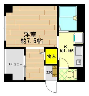 メゾンドM【1階】の間取り