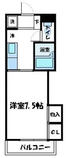 メゾン・ジュネス【107号室】の間取り