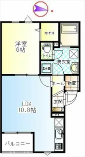 北海道帯広市西十五条北4丁目【アパート】の間取り