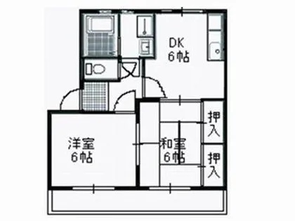 グレイス村田【2階】の間取り