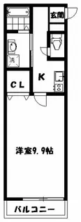 ブランドールO&T【1階】の間取り