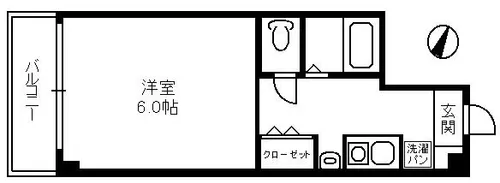 山田ビル【3階】の間取り