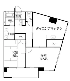 グレイスビル【4階】の間取り