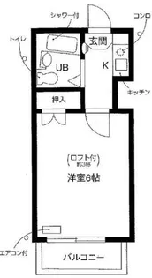 ユトリロ南栄【204号室】の間取り