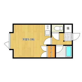 メゾンシエナⅠ【1階】の間取り