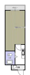 大阪府大阪市西淀川区出来島1丁目【マンション】の間取り