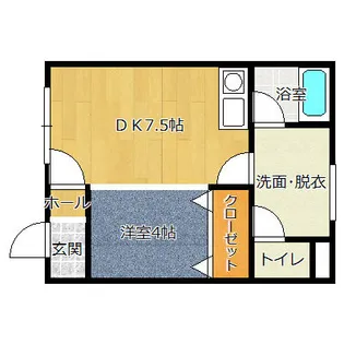 メゾンシエナⅡ【1階】の間取り