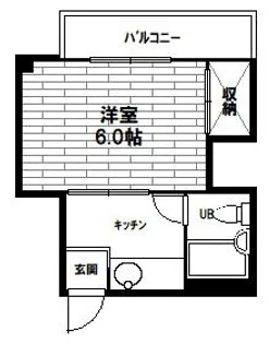 Wynn御陵【3階】の間取り