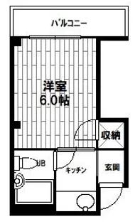 Wynn御陵【1階】の間取り