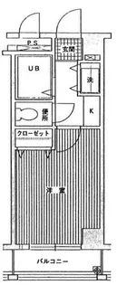 アスペクタ博多駅中央【503号室】の間取り