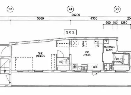 京都府京都市上京区樋之口町【マンション】の間取り