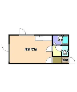 母恋南町サンハイツ【2階】の間取り
