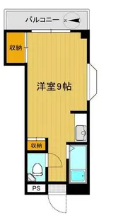 コーポレートハウス井尻【3階】の間取り