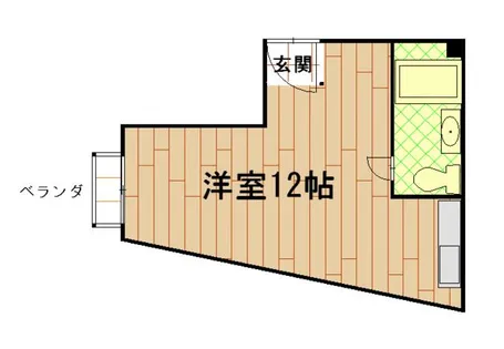 マンションふさの【4階】の間取り