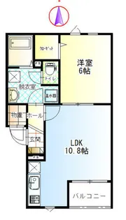 CREATEUR(クレアトール)【3階】の間取り