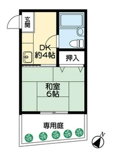 大阪府高槻市富田町3丁目【マンション】の間取り