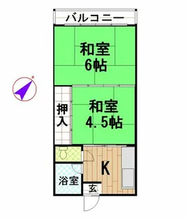 兵庫県神戸市兵庫区荒田町2丁目【マンション】の間取り