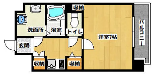 ティファニーヒルズ【4階】の間取り