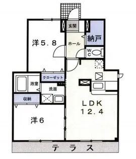 アルキテット【101号室】の間取り