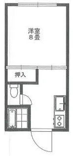 ジュネスパーク【205号室】の間取り