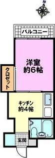 アドニス春日野【402号室】の間取り