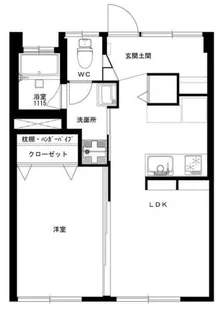 山田ビル【3階】の間取り