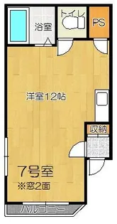 アドバンス36【4階】の間取り