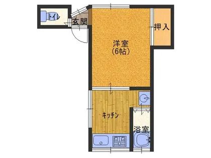 兵庫県神戸市兵庫区神田町【マンション】の間取り