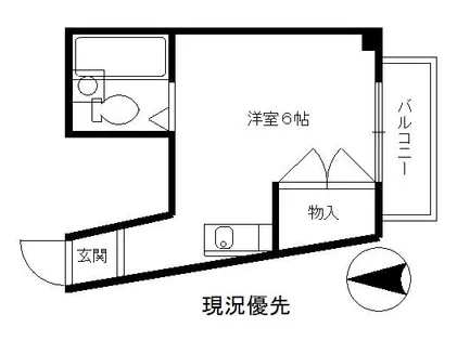 ヒラパレス【3階】の間取り