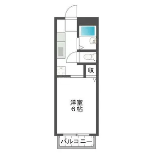 シャトードフローネ【1階】の間取り