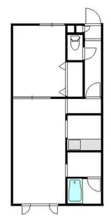 シンフォニー宮下【2階】の間取り