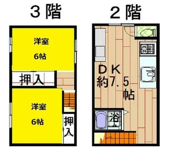 グランピア灘【2階】の間取り
