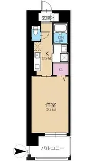 Belle Harmonie【402号室】の間取り