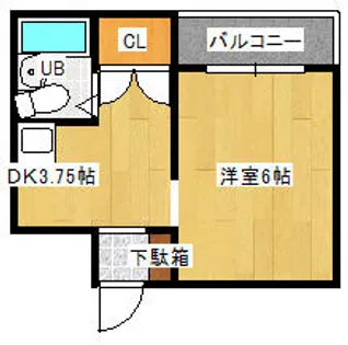 リバーサイド橋本【301号室】の間取り