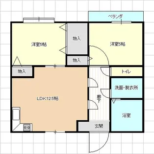 玉木マンション【3階】の間取り