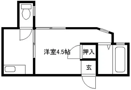 福岡県北九州市小倉北区片野4丁目【マンション】の間取り
