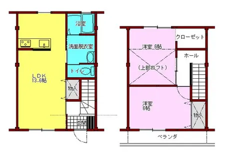 ベアーレ【103号室】の間取り