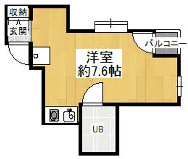 マンションベガ【3階】の間取り