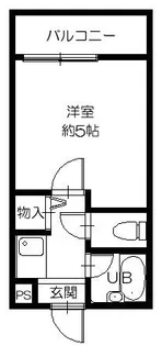 エクセレントもず【4階】の間取り