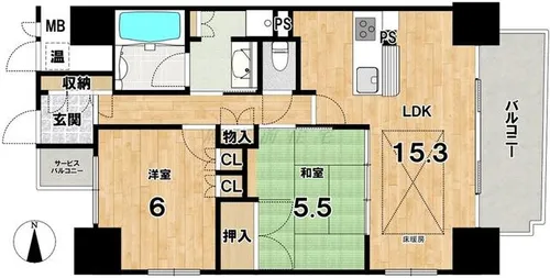 御所西夷川町アーバンライフの画像