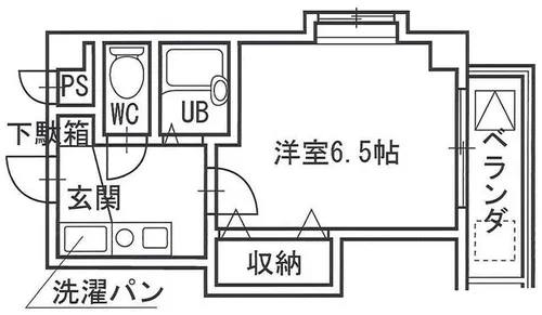 ピュアフォレスト【4階】の間取り