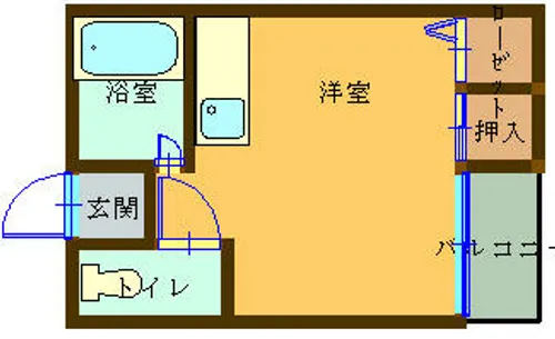 モアセゾンⅡ【1階】の間取り