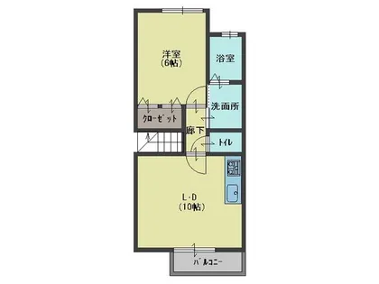 Jシープレス福崎 C棟【2階】の間取り