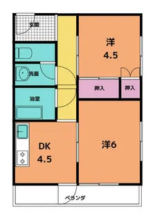 姫島ビル【30A号室】の間取り