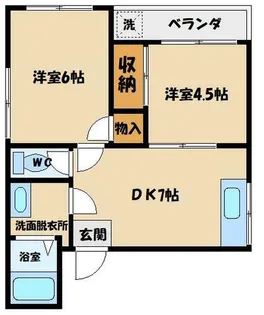 コージーコート【3階】の間取り